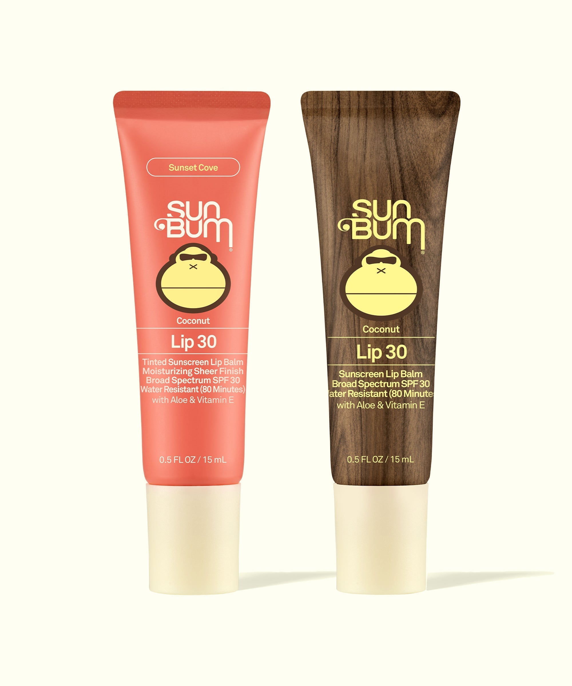 Lip 30 Duo: Clear + Sunset Cove - Clear + Sunset Cove, 0.5 FL OZ, 0.5 FL OZ