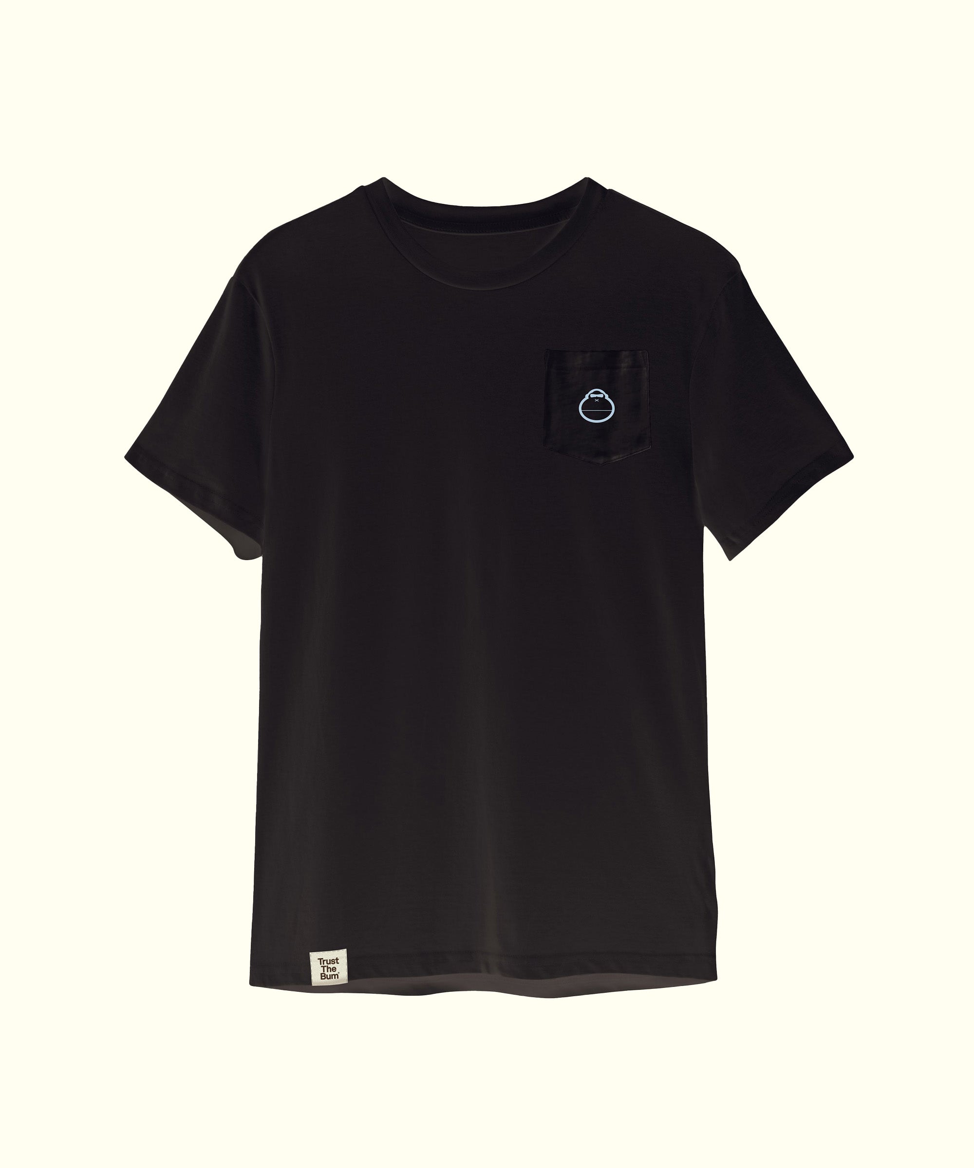 Pocket Tee - Black - Black, Small